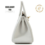 Birkin 25 Pearl Gray Togo
