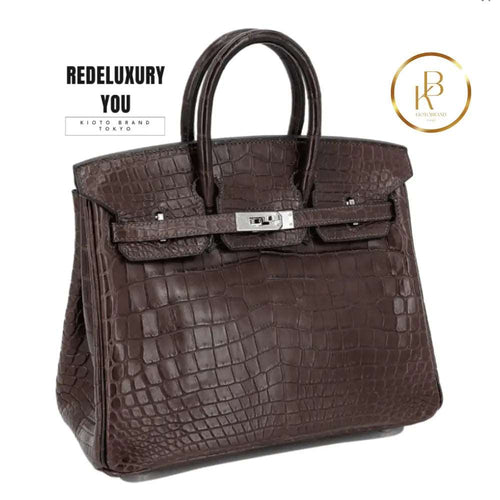 Birkin 25 Ebene Matte Niloticus Crocodile