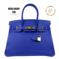 Birkin 35 Blue Electric Epsom