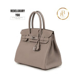 Birkin 30 Gris Asphalte Phw