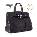 Birkin 35 Indigo/Blue