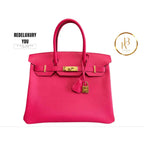 Birkin 30 Rose Extreme Pink Epsom Gold Hardware