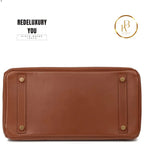 Rare Hermes Birkin 30 In Brown Calf Leather