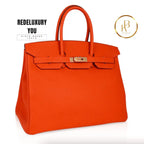 Birkin 35 Feu Orange