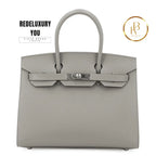 Birkin 30 Sellier Gris Meyer Epsom