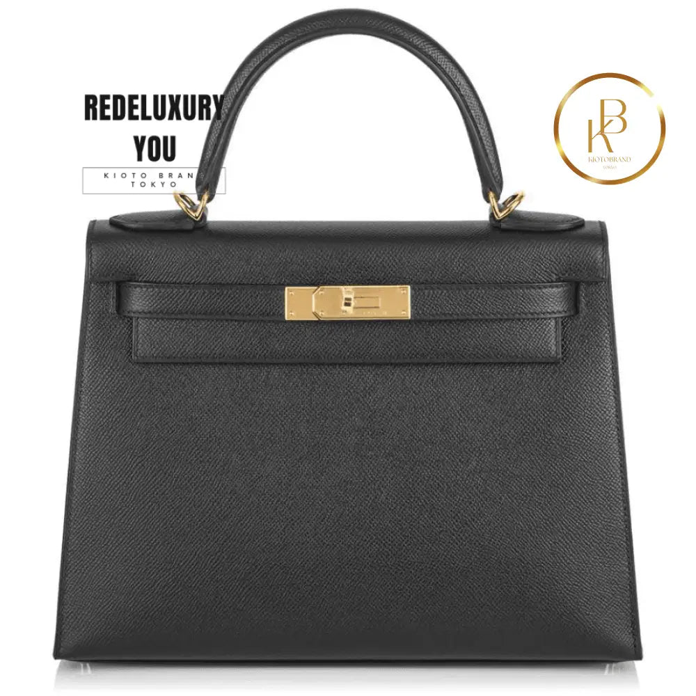 Hermes Kelly Sellier 28 Epsom Leather