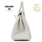 Birkin 25 Pearl Gray Togo