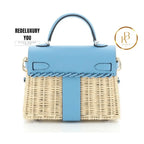 Picnic Kelly Handbag Bleu Du Nord