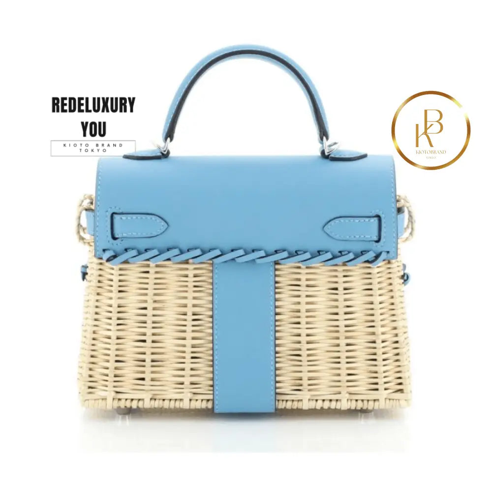 Picnic Kelly Handbag Bleu Du Nord