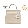 Kelly 25 Craie & White Clemence Special Order 2022