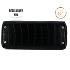 Kelly 28 Matte Nile Croc Black