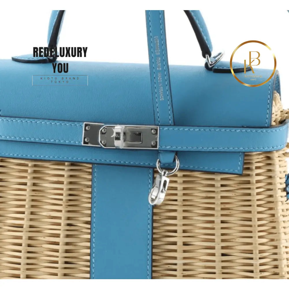 Picnic Kelly Handbag Bleu Du Nord