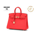 Birkin 25 Capucine Orange Red