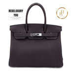 Birkin 30 Retourne Raisin Rose Sakura Togo