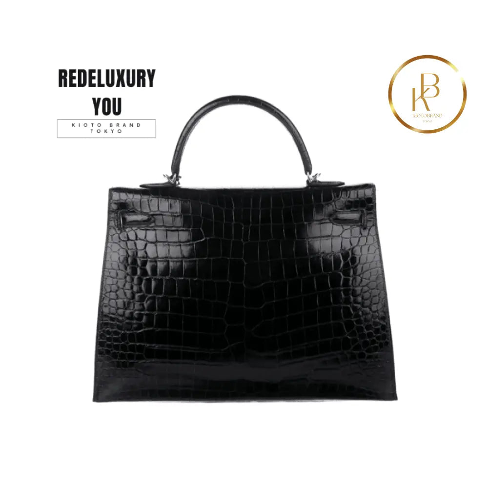 Kelly 35 Crocodile Exotic Leather