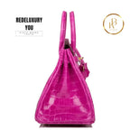 Birkin 25 Rose Scheherazade Niloticus Crocodile