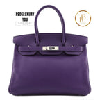 Birkin 30 Iris Epsom