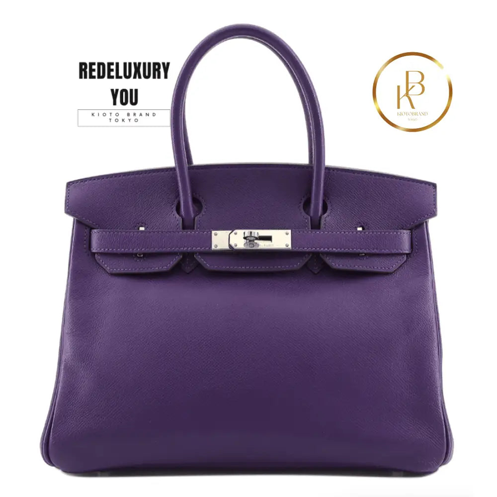 Birkin 30 Iris Epsom