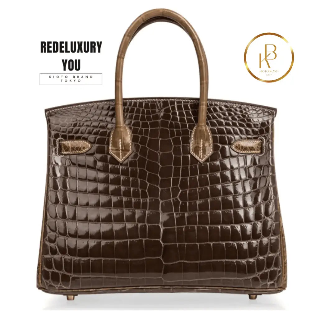 Birkin 30 Hss Crocodile Gris Elephant