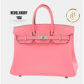 Birkin 25 Swift Rose Azare 2022 Special Order