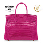 Birkin 30 Shiny Scheherazade Niloticus Crocodile
