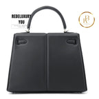 Kelly 25 Sellier Black Swift Ghw (Limited Edition)