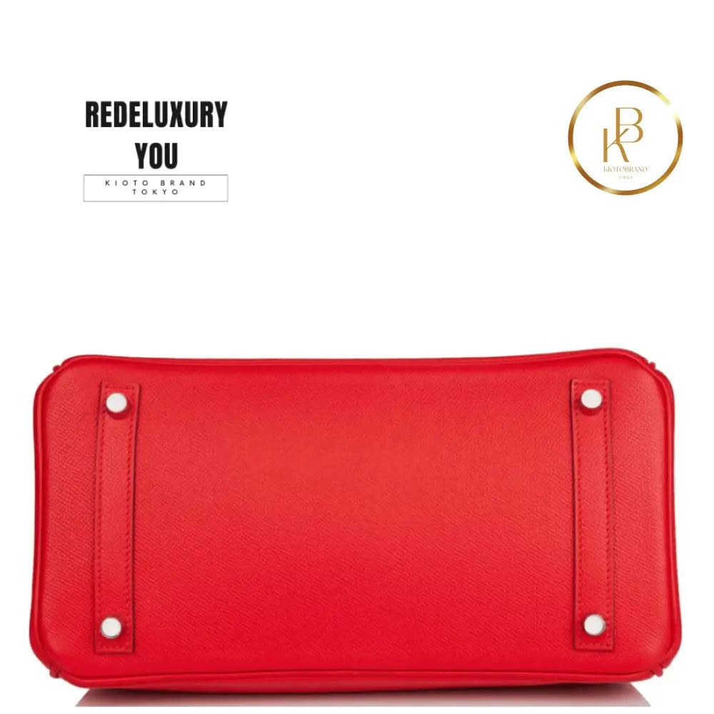 Birkin 30 Rouge De Coeur Epsom