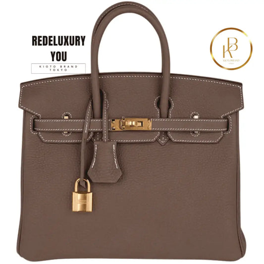 Birkin 25 Etoupe Togo