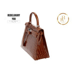 Kelly 28 Havane Crocodile