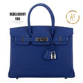Birkin 30 Electric Blue Epsom