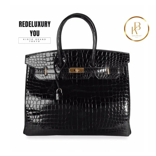 Birkin 35 Crocodile Leather