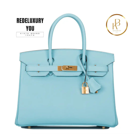 Birkin 30 Bleu Atoll Epsom