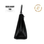 Kelly 32 So Black Box Calf