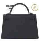 Kelly 20 Mini Ii Black Madame & Lizard