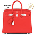 Birkin 25 Capucine Red Orange Togo