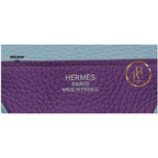 Birkin 35 Arlequin Retourne Ultra Violet Etain Blue Marine Bleu Obscur