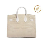Birkin 20 Faubourg Matte Alligator White