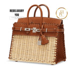 Birkin 25 Barenia & Osier Picnic (Limited Edition)