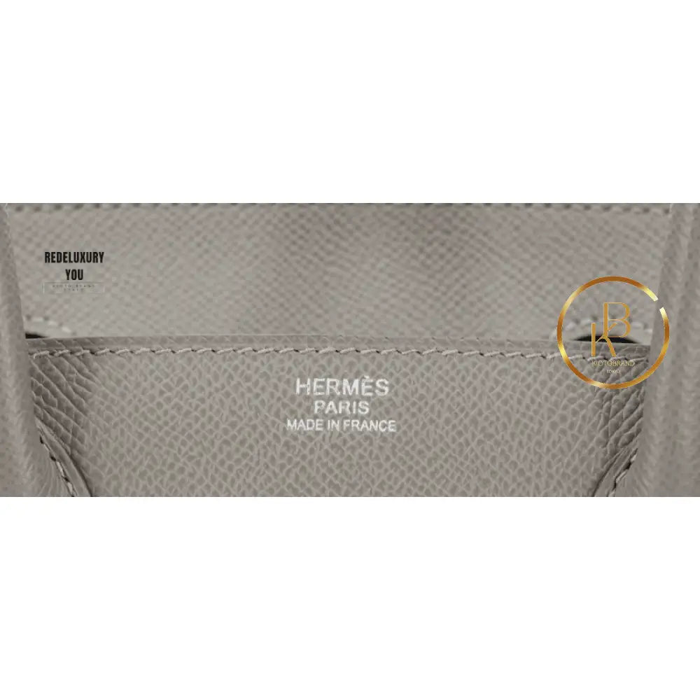 Birkin 30 Sellier Gris Meyer Epsom