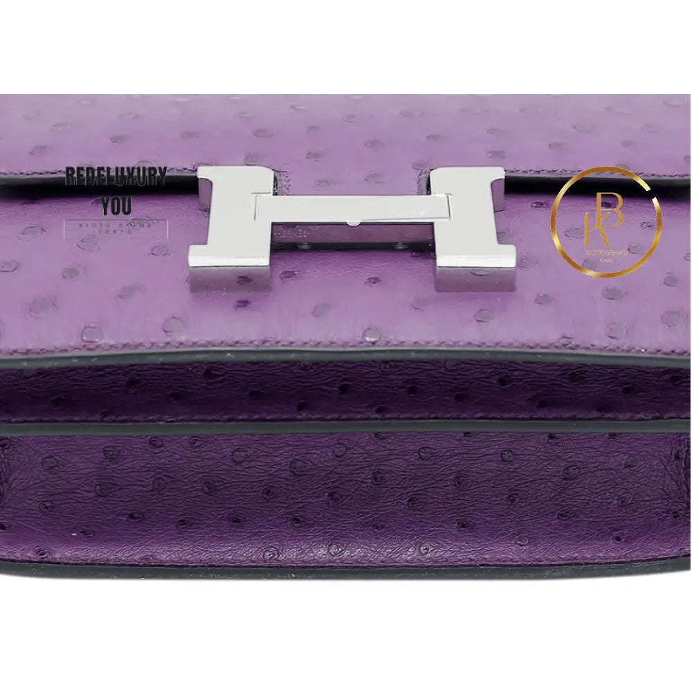 Ostrich Constance Iii Mini Violet