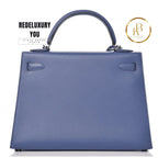 Kelly 32 Bleu Brighton Epsom Leather