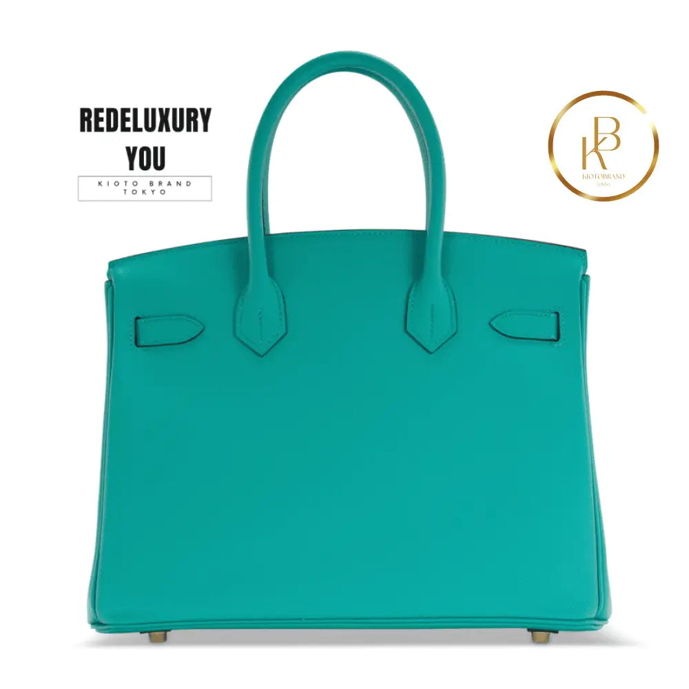 Birkin 30 Vert Verone Epsom