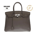 Birkin 35 Togo Etain Leather