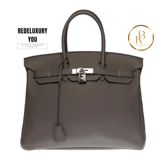 Birkin 35 Togo Etain Leather