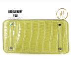 Birkin 30 Shiny Vert Anis Porosus Crocodile Phw