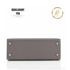 Kelly 25 Etain Tin Grey Sellier