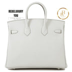 Birkin 25 Pearl Gray Togo