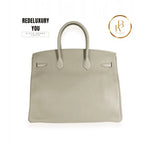 Birkin 35 Sage Clemence
