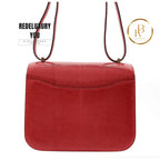 Lizard Constance Iii Mini 18 Rouge Exotique