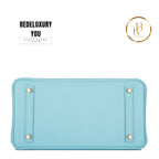 Birkin 30 Bleu Atoll Epsom